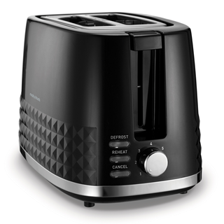 Morphy Richards EVOKE 2 Schwarz Tostapane Nero