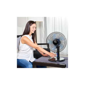 BOREAL 12 ELEGANCE - Desk Fan Black 12" Taurus - Image 5
