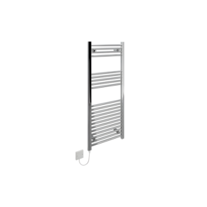 KTR70LSTCHR - Electric Low Surface Temperature Towel Rail 70W Chrome (500 x 1200mm) Kudox