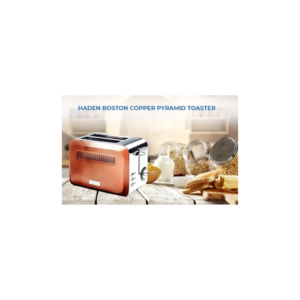 189738 - Boston Copper and Stainless Steel  2 Slice Toaster Haden - Image 8