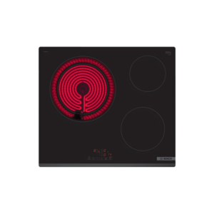 PKK631BB8E - Ceramic Hob Touch Control Beveled 3 Heating Zones Bosch