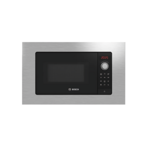 BEL623MS3 -  Integrated Microwave Black Glass and Frame Stainless Steel 20 litres Electronic Bosch