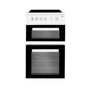 KDVC563AW - 50cm Double Oven Electric Free Standing Cooker Beko