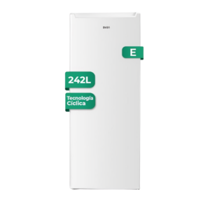 SR145501E - Cooler Fridge White 242 Litres 143*54.5 Cms Svan