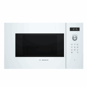 BFL524MW0 - Integrated Microwave 20 litres Electronic White Glass Bosch