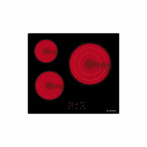 AV3602 - Ceramic Hob Touch Control Beveled 3 Heating Zones with triple Crown Aspes