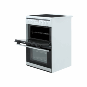 AFC6550WH - 60cm Freestanding Cooker Electric Double Oven with Ceramic Hob Amica - Image 4