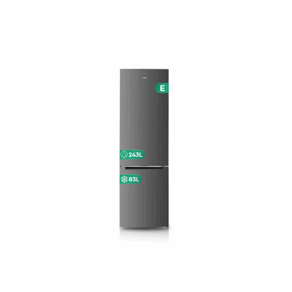COMBI FRIDGE FREEZER NO FROST STAINLESS STEEL 201*60 CMS SVAN SC2602ENFX