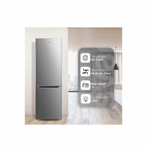 SC185603ENFX - Combi Fridge Freezer No Frost Stainless Steel 186*60 cms Svan - Image 3
