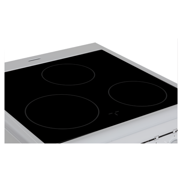 CCSF503VW - Free Standing Electric cooker 50 cm White Corberó HOB