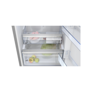 3KFD855BI - Combi Fridge Freezer No Frost White Glass 203*60 Cms Balay - Image 5