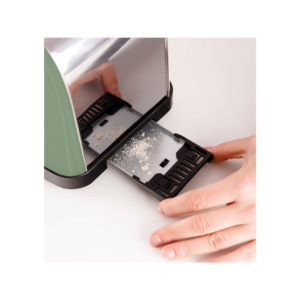 VINTAGE II OLIVE - 2 Slice Toaster Vintage 950W Green Olive Taurus - Image 6