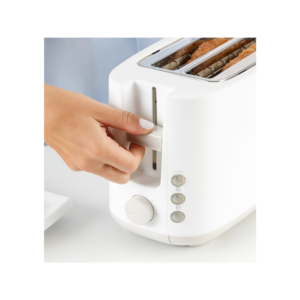 TOASTISIMO - 4 Slice Toaster 1400 W White Taurus - Image 4