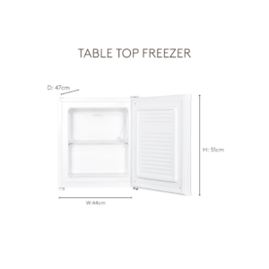 HZ59W-E  - Table Top Freezer White 33 litres Haden - Image 4