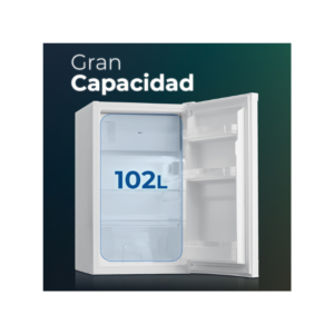 SR85501EC – Under the Counter Fridge White 8450 cm Svan OPEN