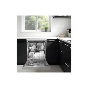 AJ13601EDX - Free Standing Dishwasher Stainless Steel 60 cm Aspes Open