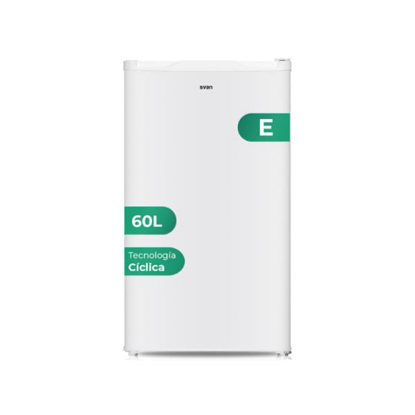 SCV85502E - Under the Counter Freezer White 84,5*48 cm Svan FRONT