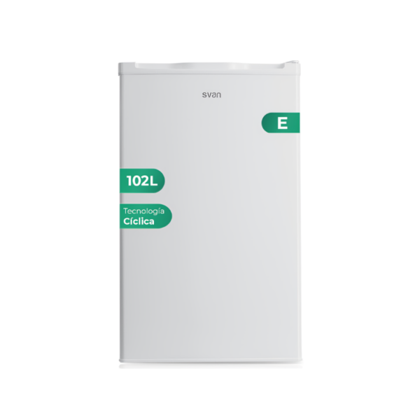 SR85501EC – Under the Counter Fridge White 8450 cm Svan FRONT