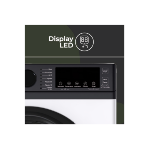 AL8202AIDV - Free Standing Washing Machine White 8kg. 1200rpm Aspes DISPLAY
