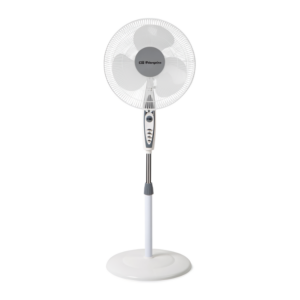 SF0147 – Pedestal Fan White 16″ Orbegozo FRONT