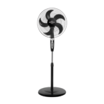 SF0249 - Pedestal Fan Black 16" Orbegozo FRONT