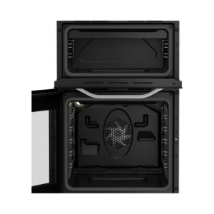 HTE5VCW - Free standing Cooker White 50 cm Hotpoint INSIDE