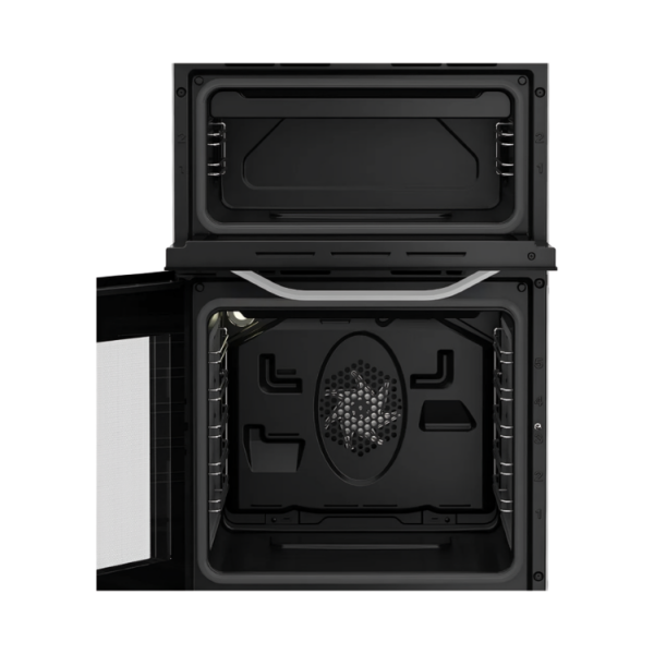 HTE5VCW - Free standing Cooker White 50 cm Hotpoint INSIDE
