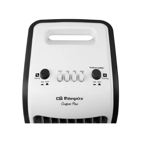 AIR38 – Portable Air Cooler White Orbegozo DISPLAY