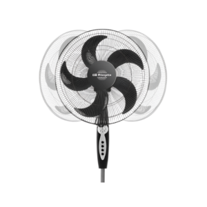 SF0249 - Pedestal Fan Black 16" Orbegozo CLOSE FRONT