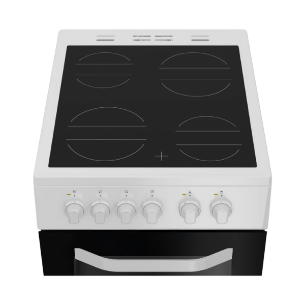 HTE5VCW - Free standing Cooker White 50 cm Hotpoint DISPLAY
