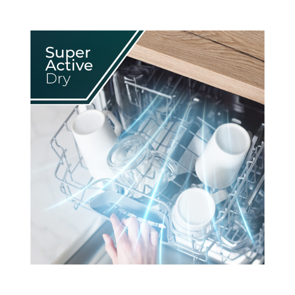 SJ104501EDX- Free Standing Dishwasher Stainless Steel 45 cm Svan DRY