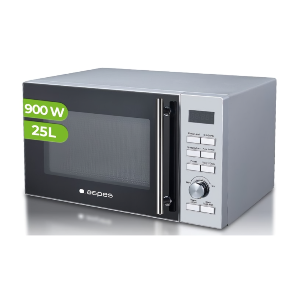 AMWC25900DGN - Free Standing Microwave with Grill Stainless Steel 25 litres Svan SIDE AMWC25900DGN - Free Standing Microwave with Grill Stainless Steel 25 litres Svan SIDE