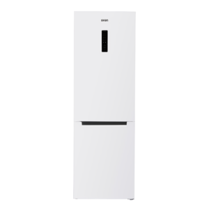 SC185604ENFD - Combi Fridge Freezer White with Display 186.5*60 cm Svan FRONT
