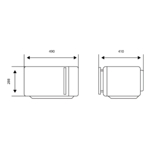 AMWC25900DGN - Free Standing Microwave with Grill Stainless Steel 25 litres Svan BLUEPRINT