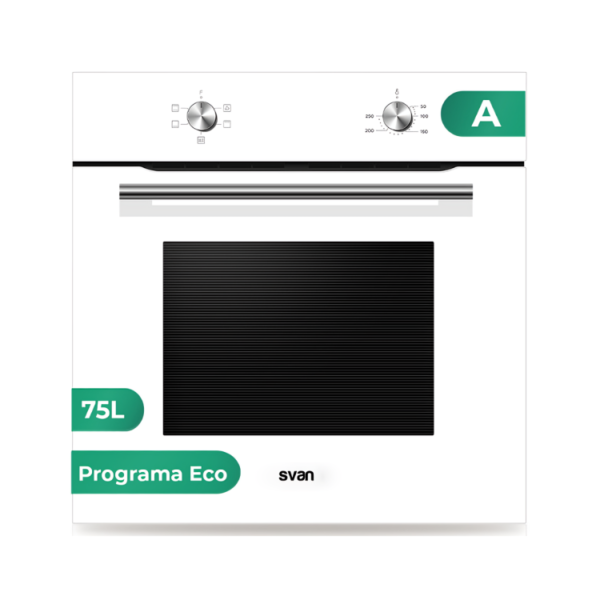 SH4700EB - Conventional Built-in Oven White 4 programs Svan FRONT SH4700EB - Conventional Built-in Oven White 4 programs Svan FRONT