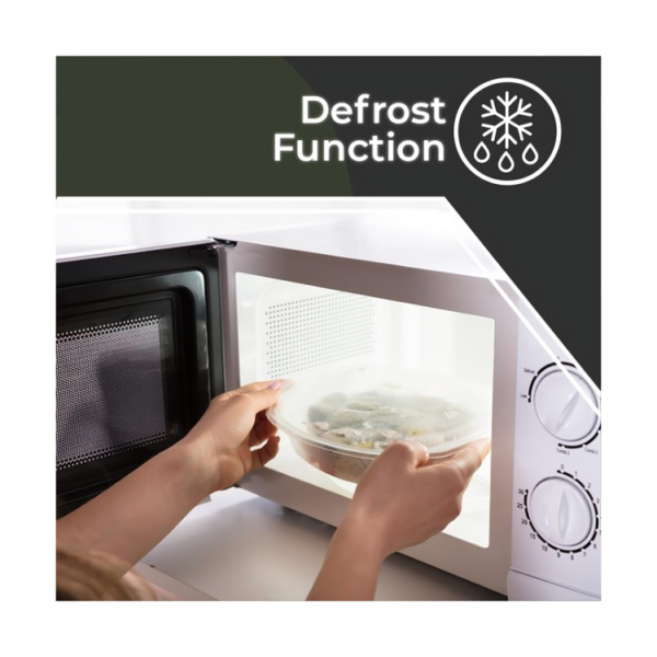 AMWC25900DGN - Free Standing Microwave with Grill Stainless Steel 25 litres Svan DEFROST