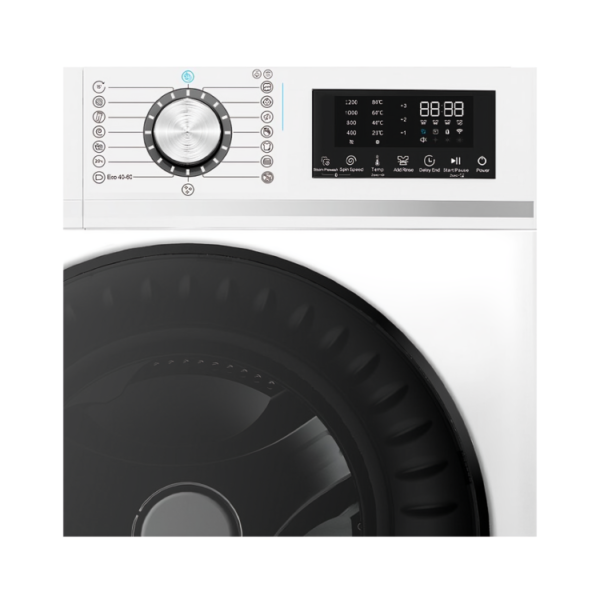 SL10201AIDVB - Free Standing Washing Machine White 8kg. 1200rpm Aspes DISPLAY