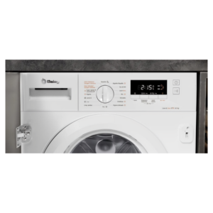 3TW885B - Fully Integrated Washer Dryer 8 Kg Wash 5 Kg Dry 1200 rpm Balay DISPLAY