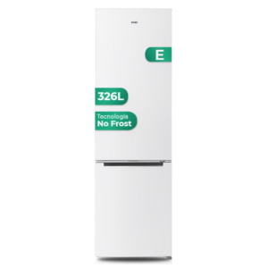 SC2602ENF - Free Standing Combi Fridge Freezer White 201*60 cm Svan FRONT