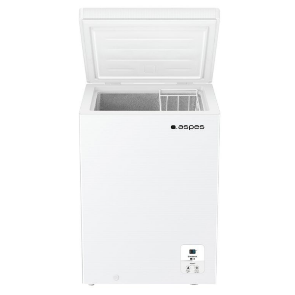 ACH1003EDC - Chest Freezer Dual Cooling White 98 litres Aspes OPEN