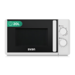 SMW2701 - Free Standing Microwave with Grill White 20 litres Svan FRONT