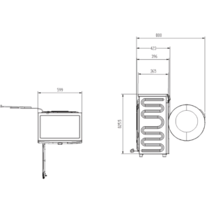 AL6204AIDV - Free Standing Washing Machine White 6kg. 1200rpm Aspes BLUEPRINT